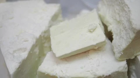 Exploring cheese making in a local dairy farm Stock Footage 337810422