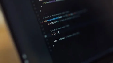 Exploring coding techniques through detailed programming examples Stock Footage 298216930
