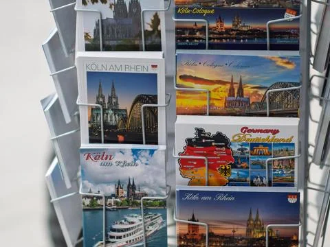 Exploring Colognes Scenic Postcards: A Visual Journey Stock Photos