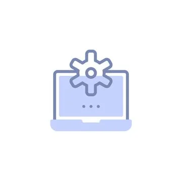 Exploring Computer Laptop Options for Efficient Workflows Stock Illustration