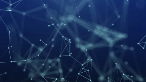 Exploring the Concept of Abstract Network Connections in the Expansive Digital S Stockbeeldmateriaal 280382837