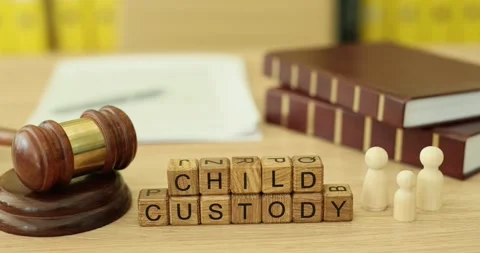Exploring the concept of child custody with a focus on understanding rights and Stock Footage 320632851