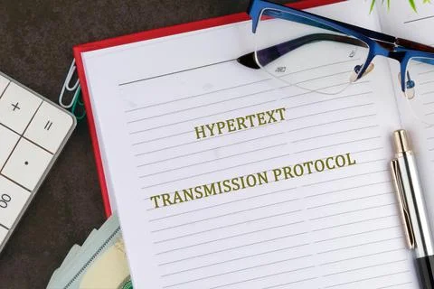 Exploring the concept of hypertext transmission protocol, its significance in 스톡 사진