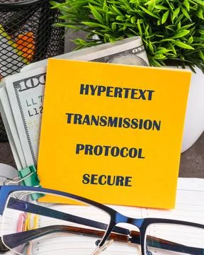 Exploring the concept of hypertext transmission protocol secure and its vit.. Stock Photos