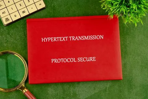 Exploring the concept of Hypertext Transmission Protocol Secure as a crucia.. Stock Photos