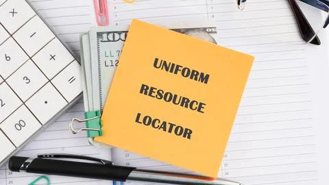 Exploring the concept of uniform resource locators as a vital component of .. Stock Photos