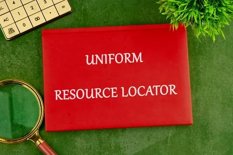 Exploring the concept of uniform resource locators as essential elements of t Stock Photos