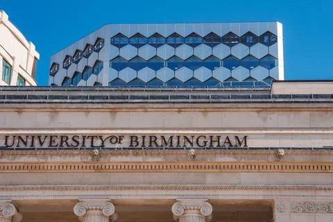 Exploring the Contrast of Classical and Modern Architecture in Birmingham, UK Stock Photos