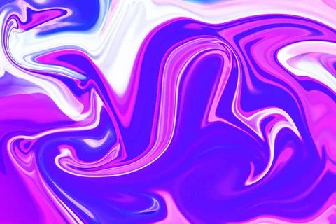 Exploring the cosmos of hues and patterns in liquid colorful paint creative.. Stock Photos