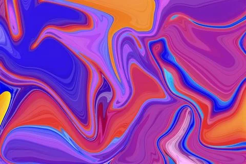 Exploring the cosmos of hues and patterns in purple and blue magical textur.. 写真素材
