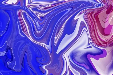 Exploring the cosmos of hues and patterns in modern abstract background flu.. 스톡 사진