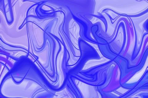 Exploring the cosmos of hues and patterns in white and blue marble color mi.. Stock Photos