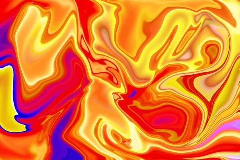 Exploring the cosmos of liquify abstract pattern with multicolor art form d.. Stock Photos