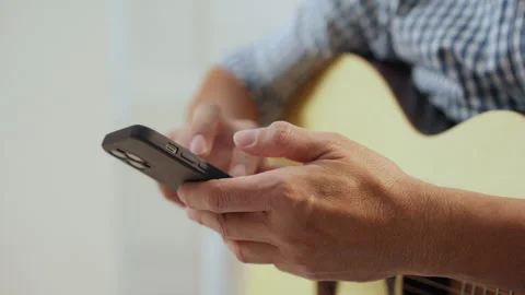 Exploring Creativity and Connection Casual Indoor Scene of Music and Techno.. Stock Footage 310587042