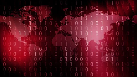 Exploring cyber security background safeguarding digital world through advanced Stock Footage 255283458