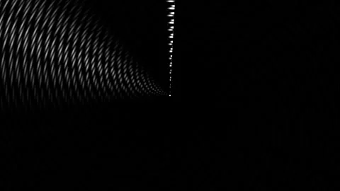 Exploring a dark tunnel with bright light at the end of Stock Footage 339346159
