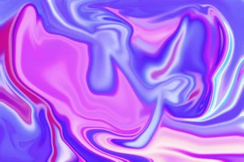 Exploring the depths of artistic creativity in abstract multi-colored paint.. Stock Illustration