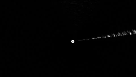 Exploring the depths of a dark ocean with light and shapes Stock Footage 339348388