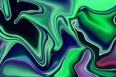Exploring the depths of modern abstract fluidity liquid marble pattern with.. Stock Illustration
