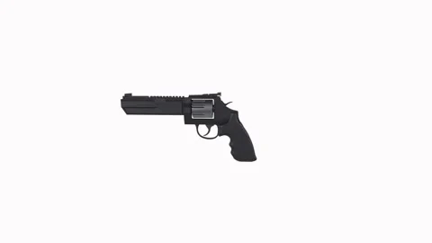Exploring the details of a modern handgun design and features Stock-Footage 296015852