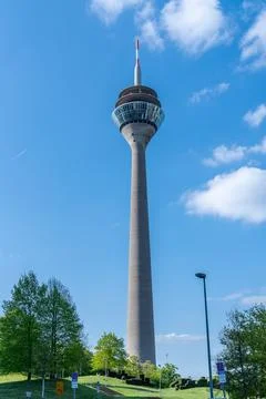 Exploring Dusseldorf's Iconic Landmarks Stock Photos