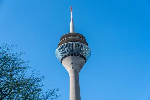Exploring Dusseldorf's Iconic Landmarks Stock Photos