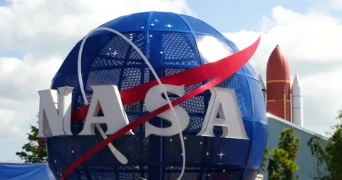Exploring the Famous Nasa Launch Center at Cape Canaveral, Florida Stock Footage 241969628