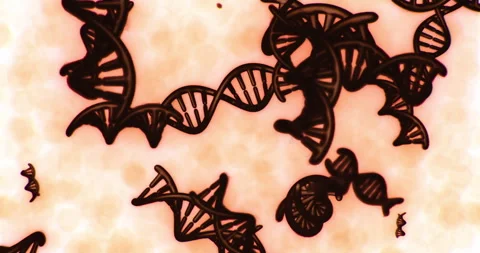 Exploring the fascinating world of micro DNA structures and their complexity Stock Footage 324720345