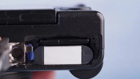 Exploring the features of a handheld device for smart technology Stock Footage 301460337