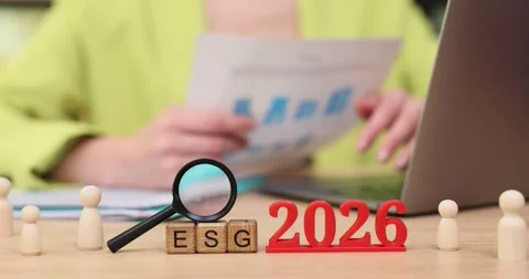 Exploring future trends in sustainability and corporate responsibility for the Stock Footage 320477236