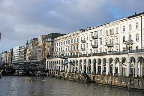 Exploring Hamburg Stock Photos