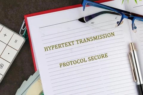 Exploring how hypertext transmission protocol secure influences technology, b Stock Photos