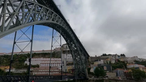 Exploring the Iconic Ponte Luis I Stock Footage 284448390