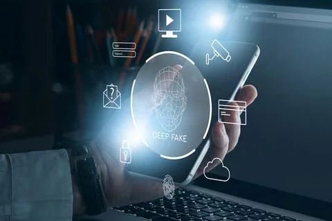 Exploring the impact of deepfake technology on digital media and security today Stock Photos
