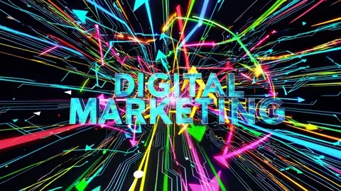 Exploring the impact of digital marketing trends on modern businesses and consum Stockbeeldmateriaal 297460121