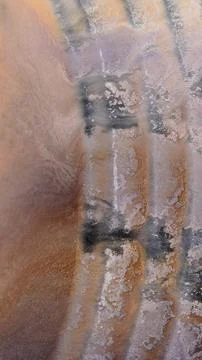 Exploring the interaction of alcohol inks with macro lens in contemporary art 스톡 사진