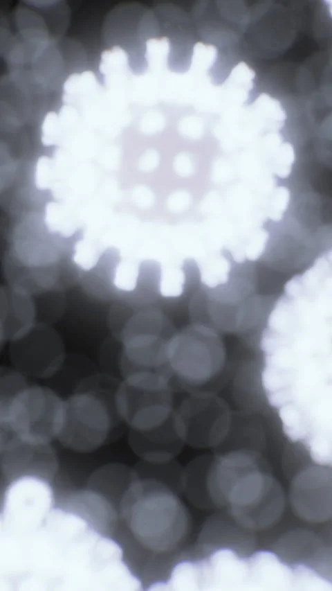 Exploring the intricate beauty of microscopic life forms in a vibrant world Stock Footage 317759885