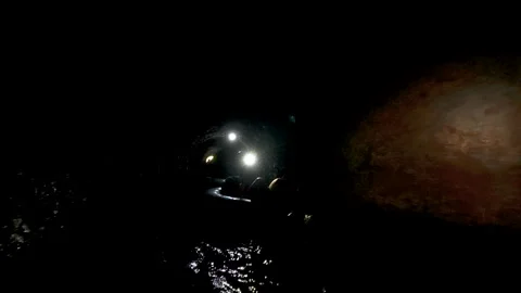 Exploring Kauai by river tube Stock Footage 345295512