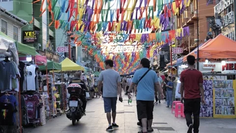 Exploring Khaosan Road Stock Footage 277284547