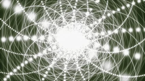 Exploring light patterns and swirling designs in a captivating visual display Stock Footage 300101724