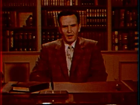 Exploring the mystery of time in 1957, with a high speed camera, and milk Stock Footage 75304463
