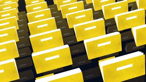 Exploring the organization and efficiency of digital file management system.. Stock Footage 333446051