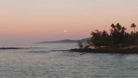 Exploring Poipus Hidden Beaches &amp; Cliffs | Aerial Drone View Video stock 307168279