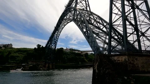 Exploring Porto's Iconic Bridge Stock Footage 278412299