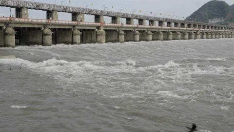Exploring the Power of Water - A Journey Through the Grand Dam Stock Footage 324050889