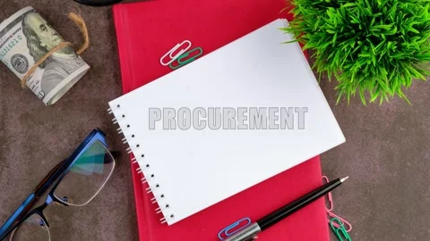 Exploring procurement concepts through creative animation and engaging visuals Stock Footage 295416104