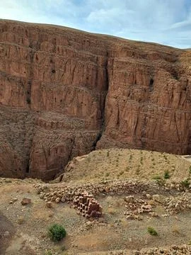 Exploring the Rugged Beauty of a Dramatic Canyon Landscape at Golden Hour i.. Stock Photos