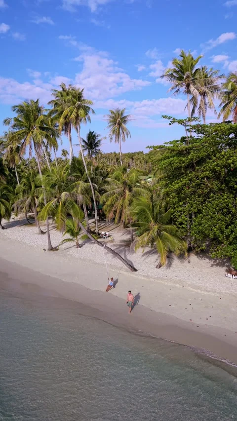 Exploring the serene beaches of Koh Kood in Thailands tropical paradise Stock-Footage 337375359