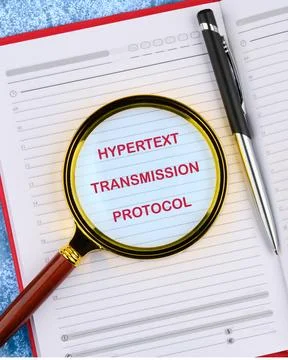Exploring the significance of hypertext transmission protocol within techno.. Stock Photos