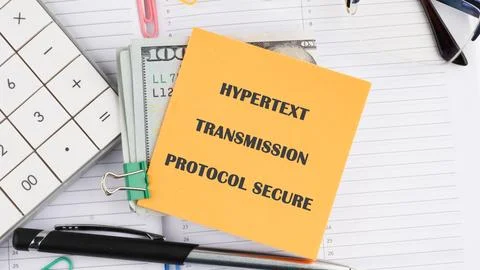Exploring the significance of Hypertext Transmission Protocol Secure in enhan Stock Photos